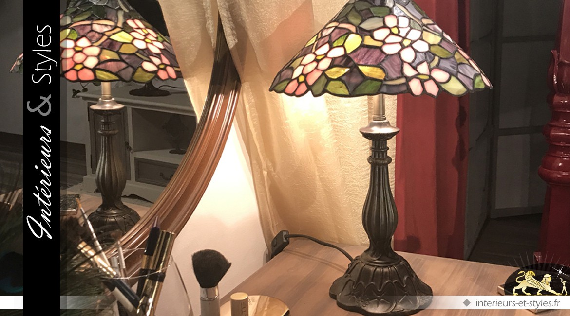 Grande lampe Tiffany : Souvenir sucré