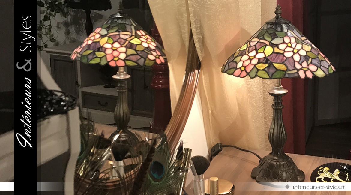Grande lampe Tiffany : Souvenir sucré