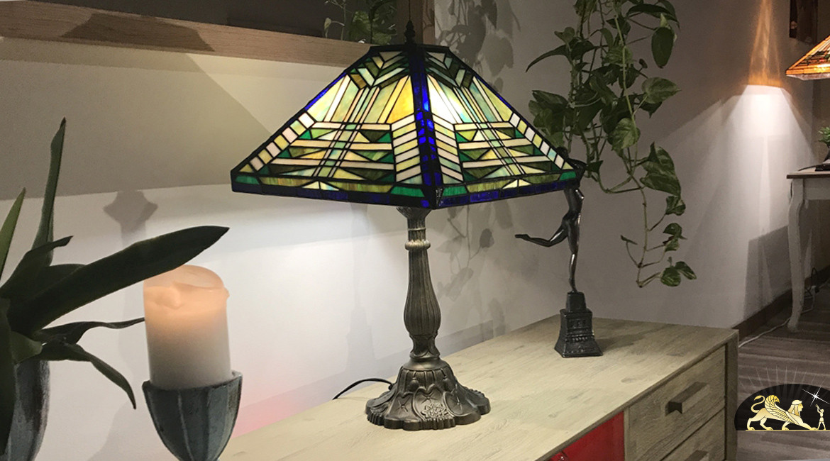 Lampe de salon Tiffany : Nature morte - Ø39cm