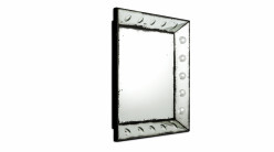Miroir design Madeira signé Eichholtz, de forme carré 40 x 40cm