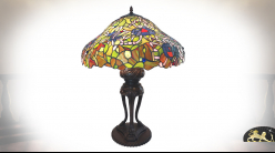 Grande lampe de style Tiffany, La Villa Samperi, Ø57cm / 83cm